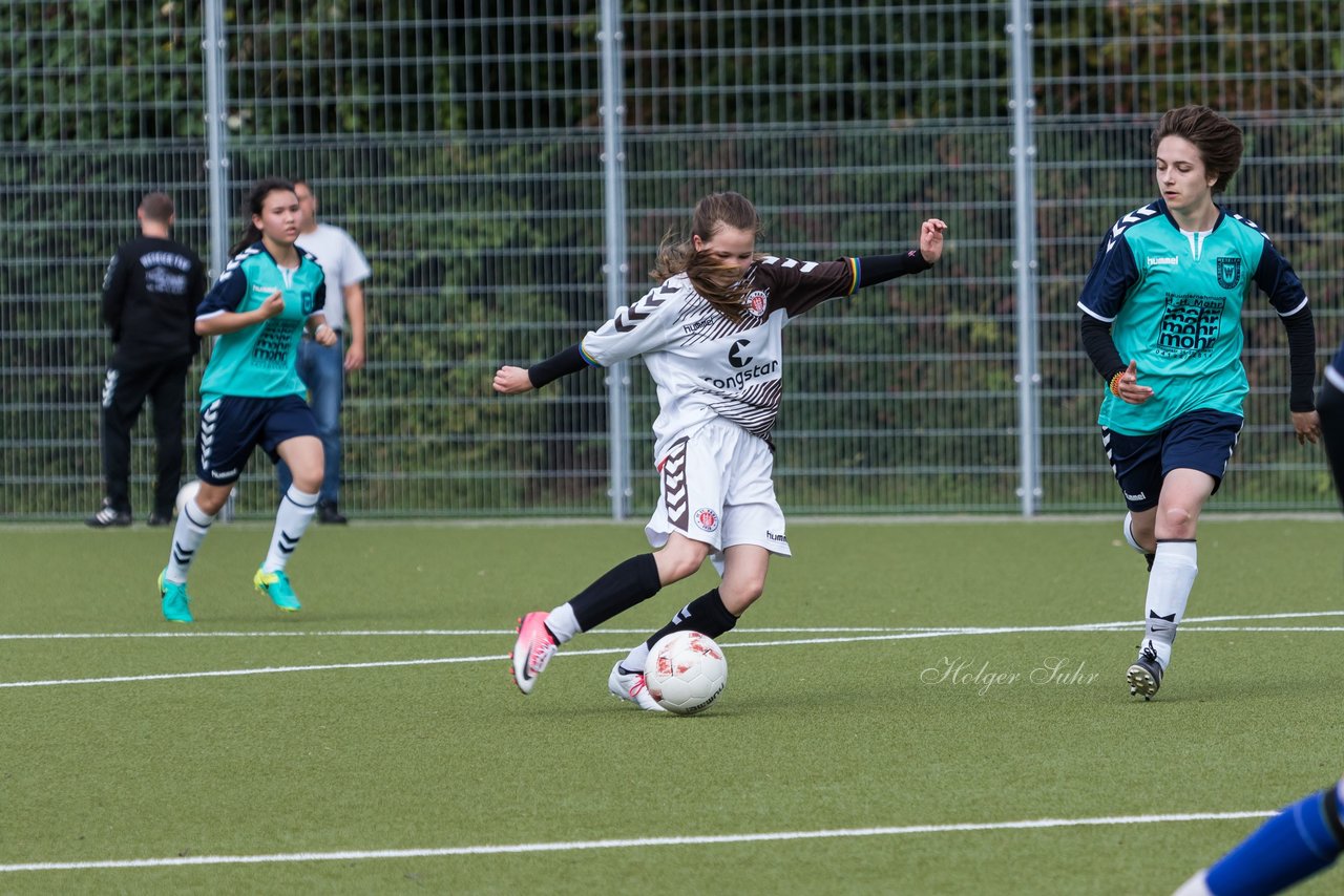 Bild 205 - B-Juniorinnen Wedel - St. Pauli : Ergebnis: 1:2